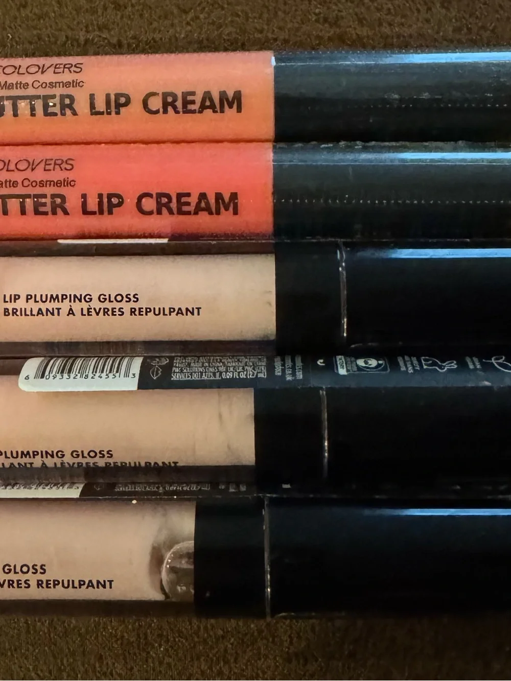 Five New, Factory Sealed, Lip Products